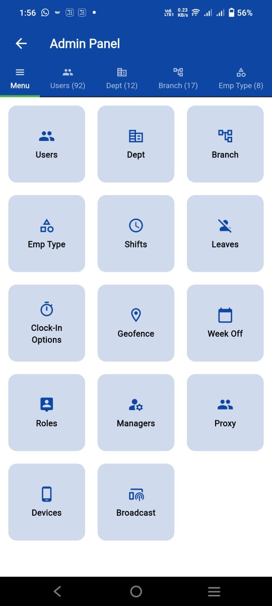 Admin Panel